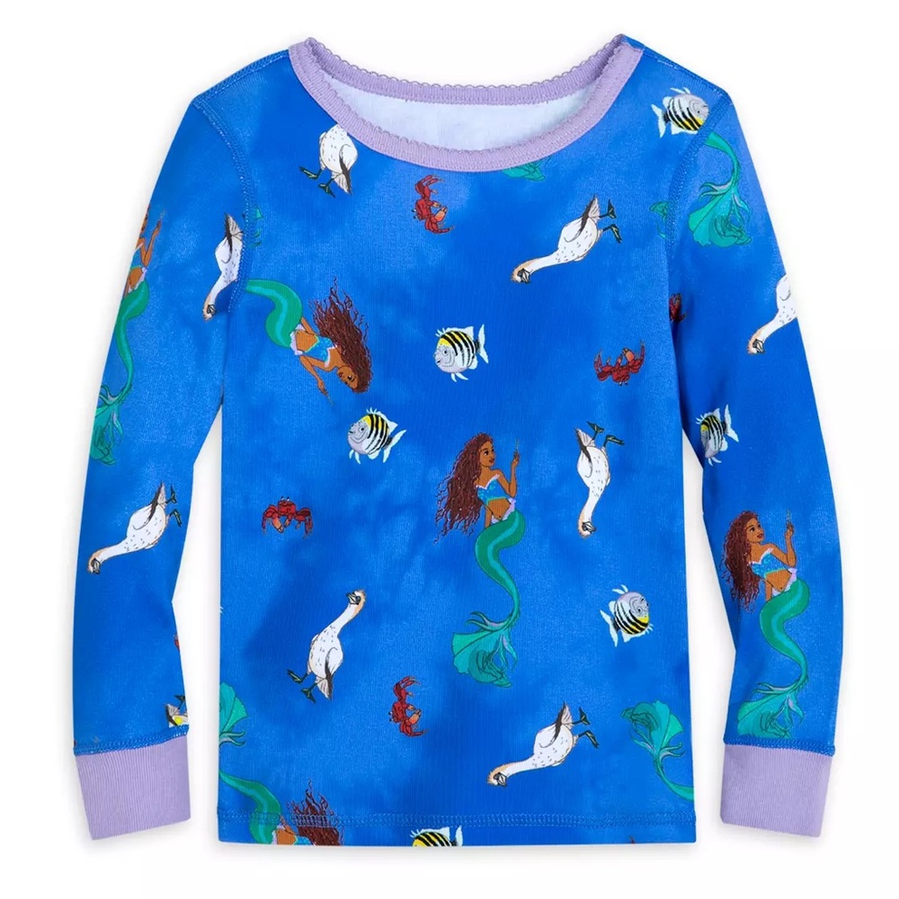 Disney Live Action Little Mermaid Pajamas - Picture 2 of 8
